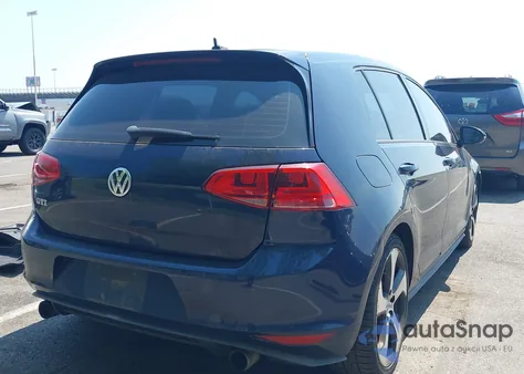 2015 Volkswagen Golf Gti 2.0T Autobahn 4-Door z USA, uszkodzony, nr VIN 3VW5T7AU3FM078976